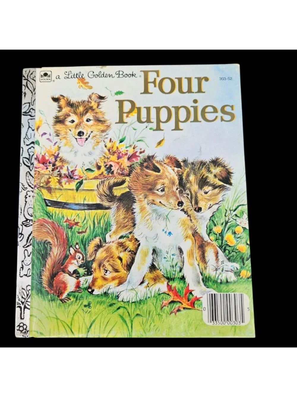 Vintage Dog Lover Instant Collection 1960s Lot Little Golden Book Four Puppies